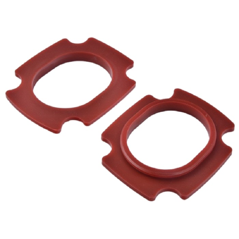 Industrial Electrical Red Silicone Rubber Gaskets