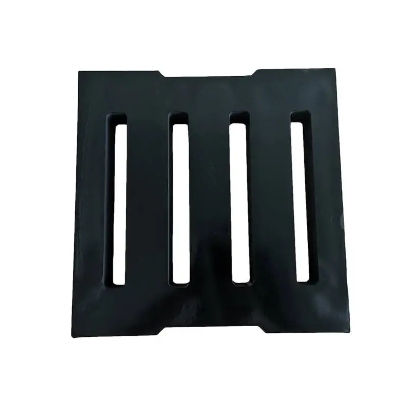 Racecourse Channel Black Rubber Drain Cover