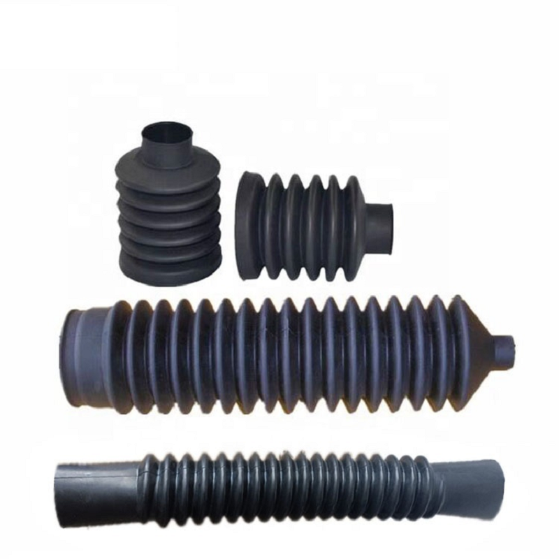 Automotive Flexible Corrugated Black Rubber Bellow